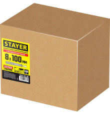 STAYER 8 х 100 мм, потайной бортик, 600 шт, дюбель-гвоздь (30641-08-100)