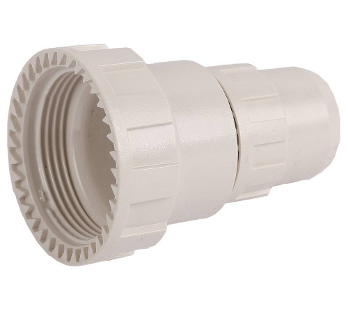 ЗУБР ШиреФит, накидная гайка - штуцер с гайкой, 32 мм - 26 мм, редукционный переходник (51476-32-26) купить  в Сочи