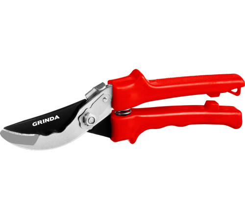 GRINDA G-35, 200 мм, закаленные лезвия, тефлоновое покрытие, пластиковые рукоятки, плоскостной секатор (40212) купить  в Сочи