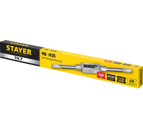 STAYER TH7, для М6-М25, L 426 мм, метчикодержатель, Professional (28035-7) купить в Сочи STAYER TH7, для М6-М25, L 426 мм, метчикодержатель, Professional (28035-7) купить в Сочи