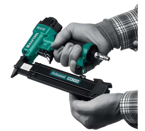 KRAFTOOL P0.6/30 пневматический нейлер для шпилек 23Ga тип P0.6 (12-30 мм), (31963) купить  в Сочи