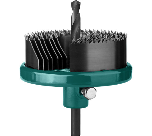 KRAFTOOL 7 шт, (25-32-38-45-50-56-62 х 18 мм), наборная кольцевая пила по дереву (29580-H7-18) купить  в Сочи