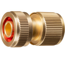 GRINDA BC-12A, 1/2″, с автостопом, из латуни, для шланга, быстросъемный соединитель, PROLine (8-426129)