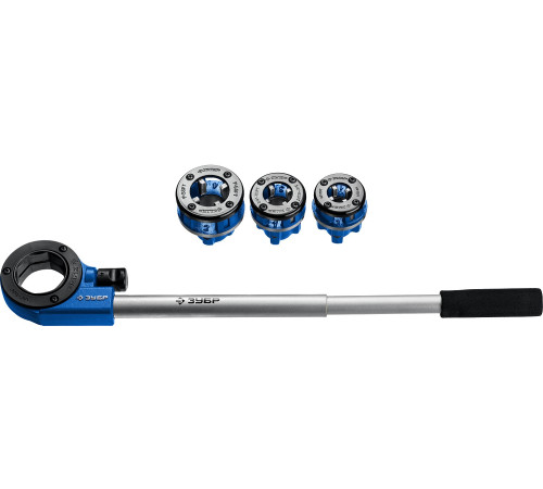 ЗУБР набор клуппов с трещоткой №3, Профессионал (28270-H3) купить  в Сочи