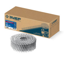 ЗУБР CSN 40 х 2.1 мм, барабанные гвозди для сайдинга оцинкованные, 14000 шт (305386-40)