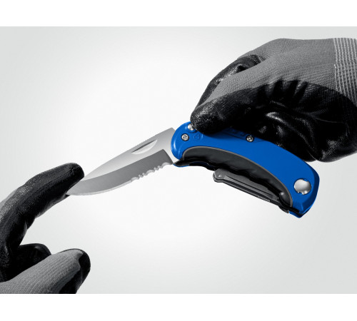 ЗУБР Компакт-2-А24, технический, универсальный складной нож 2-в-1 с трапециевидным лезвием (09227) купить  в Сочи