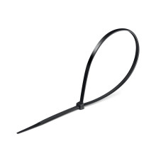 ЗУБР КС-Ч1, 1.8 x 100 мм, нейлон РА66, 100 шт, черные, кабельные стяжки, Профессионал (309030-18-100)