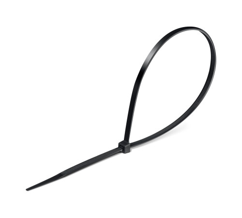 ЗУБР КС-Ч1, 1.8 x 100 мм, нейлон РА66, 100 шт, черные, кабельные стяжки, Профессионал (309030-18-100) купить  в Сочи