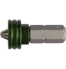 KRAFTOOL Magnet-X PH2, 25 мм, 1 шт, бита с магнитным держателем-ограничителем (26128-2-25-1)