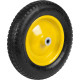 GRINDA WP-16, 3.25″ х 360 мм, для тачек (арт. 422396, 422399), стальной диск, подшипник - 16 мм, пневматическое колесо (422405) купить в Сочи