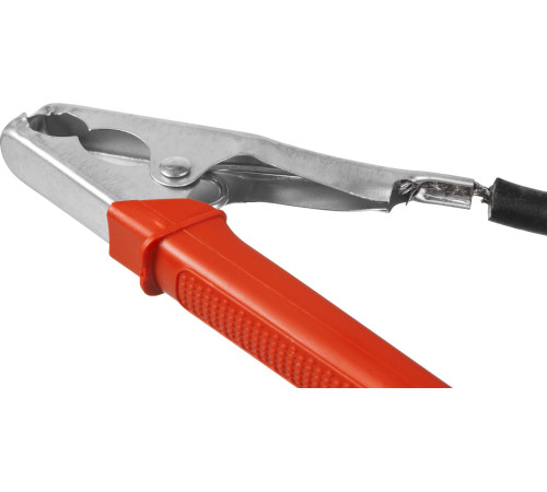 ЗУБР 200 А, 2 м, пусковые морозостойкие провода (59330-200-2) купить  в Сочи