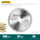 KRAFTOOL Optima, 200 х 32 мм, 36Т, пильный диск по дереву (36951-200-32) купить в Сочи