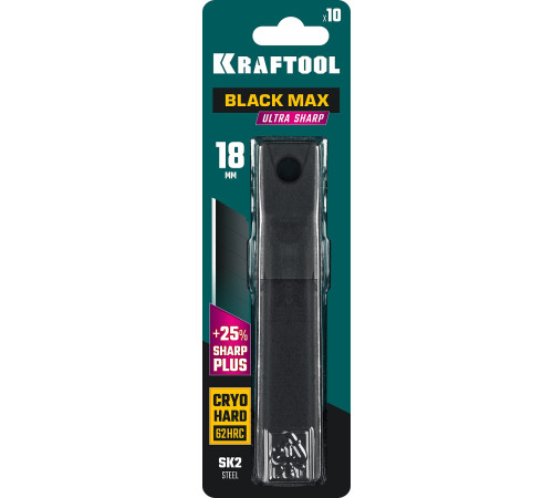 KRAFTOOL 18 мм, 10 шт, сегментированные лезвия (09602-18-S10) купить в Сочи KRAFTOOL 18 мм, 10 шт, сегментированные лезвия (09602-18-S10) купить в Сочи