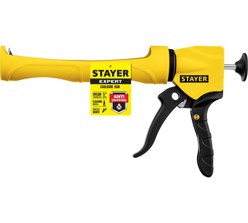 STAYER 310 мл, антикапельная система, легкий скелетный поворотный пистолет для герметика (06690) купить  в Сочи STAYER 310 мл, антикапельная система, легкий скелетный поворотный пистолет для герметика (06690) купить  в Сочи