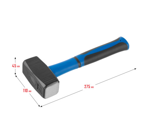 СИБИН 1 кг, кувалда с фиберглассовой рукояткой (20134-1) купить  в Сочи