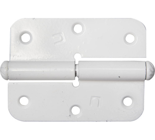 ПН-85, 85 x 41 х 2.5 мм, правая, цвет белый, карточная петля (37641-85R) купить  в Сочи