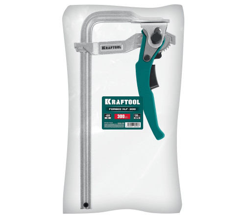 KRAFTOOL KLF-300, 300/120 мм, струбцина быстрозажимная (32020-300) купить  в Сочи KRAFTOOL KLF-300, 300/120 мм, струбцина быстрозажимная (32020-300) купить  в Сочи