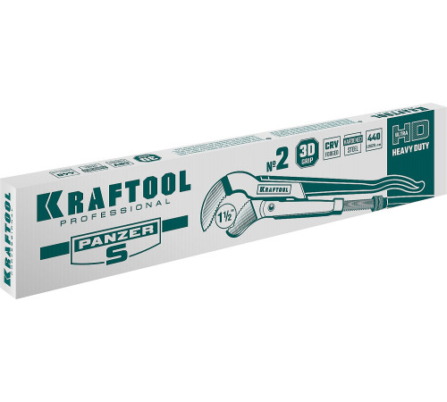 KRAFTOOL PANZER-S, №2, 1.5″, 440 мм, трубный ключ с изогнутыми губками (2733-15) купить в Сочи KRAFTOOL PANZER-S, №2, 1.5″, 440 мм, трубный ключ с изогнутыми губками (2733-15) купить в Сочи