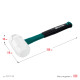 KRAFTOOL X-FORCE 450 г, белая киянка (2077-45) купить в Сочи