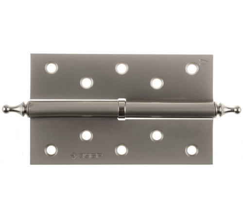 ЗУБР 125 х 75 х 2.5 мм, разъемная, левая, цвет матовый никель (PN), 2 шт, карточная петля (37605-125-4L) купить  в Сочи