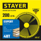 STAYER Expert, 200 x 32/30 мм, 48T, точный рез, пильный диск по дереву (3682-200-32-48) купить  в Сочи