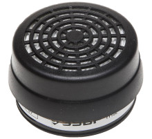 ЗУБР марка A1P3, с резьбовым соединением, 2 шт, фильтр комбинированный для респиратора (11132)