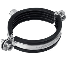 ЗУБР 2 1/2″, М8/М10, цинк, 10 шт, трубный хомут с гайкой (37880-75-80)