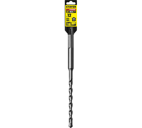 STAYER Hercules-4Х, 12 x 250/380 мм, SDS-max бур, Professional (29370-250-12) купить в Сочи STAYER Hercules-4Х, 12 x 250/380 мм, SDS-max бур, Professional (29370-250-12) купить в Сочи