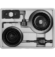 STAYER Maxcut, 7 шт, 22-67 мм, набор кольцевых коронок по дереву (29600-H7)