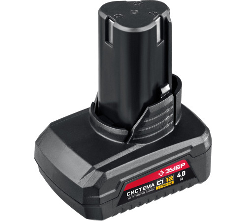 ЗУБР С1-12, 12 В, 4.0 А·ч, аккумуляторная батарея (АКБ-С1-12-4) купить  в Сочи