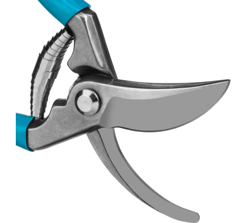 GRINDA P-10, 210 мм, цельнокованые лезвия, стальные рукоятки, покрытие ПВХ, плоскостной секатор, PROLine (423410) купить  в Сочи