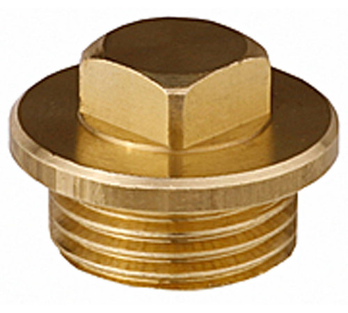 GENERAL FITTINGS 1/2″, с прижимной шайбой, никель, заглушка (51099-1/2) купить  в Сочи