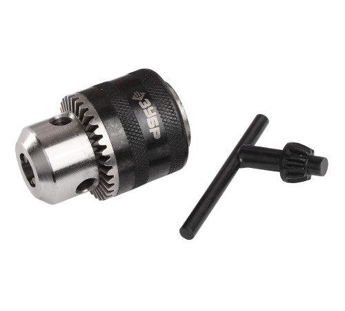 ЗУБР 10 мм, 1/2″, ударный сверлильный патрон с ключом для дрели, Профессионал (2908-10-1/2) купить  в Сочи