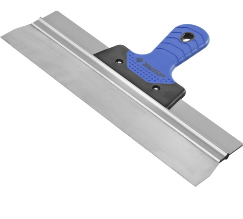 ЗУБР 350 мм, усиленная алюминиевая направляющая, двухкомпонентная ручка, нержавеющий, фасадный шпатель, Профессионал (10049-35) купить  в Сочи