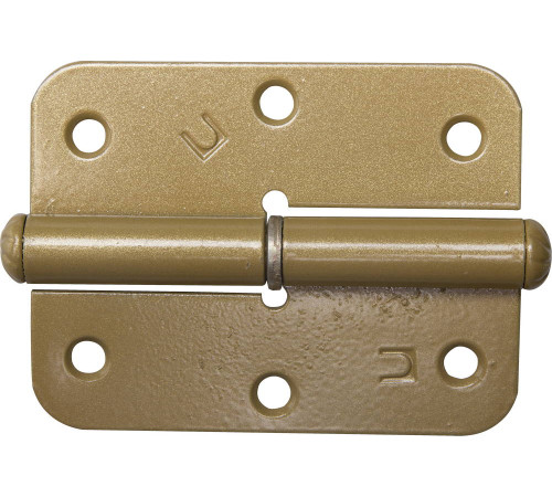 ПН-85, 85 x 41 х 2.5 мм, правая, цвет золотой металлик, карточная петля (37643-85R) купить  в Сочи