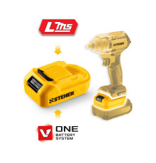 STEHER 20 В, адаптер для АКБ V1 под инструмент LMS, (V1-LMS)