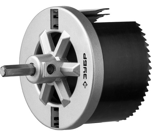 ЗУБР 3 шт, (60-67-74-83-95 x 32 мм), наборная кольцевая пила по дереву (29595-H3-42) купить  в Сочи