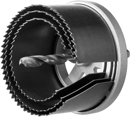 ЗУБР 3 шт, (60-67-74-83-95 x 32 мм), наборная кольцевая пила по дереву (29595-H3-42) купить  в Сочи