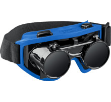 ЗУБР ОГС-5, очки для газовой сварки с откидным блоком, Профессионал (1109)