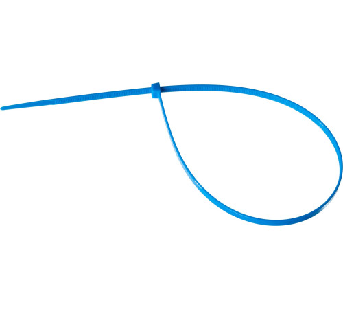 ЗУБР КС-С1, 4.8 x 400 мм, нейлон РА66, 100 шт, синие, кабельные стяжки, Профессионал (309070-48-400) купить  в Сочи