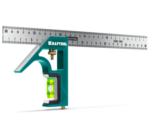 KRAFTOOL Combi 300 мм, Комбинированный многофункциональный угольник (34371) купить  в Сочи