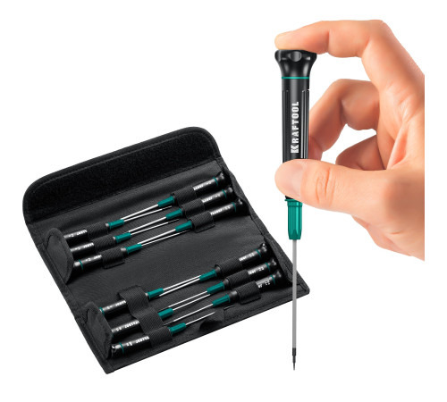 KRAFTOOL Precision-12, 12 предм., для точных работ, набор отверток (25689) купить в Сочи KRAFTOOL Precision-12, 12 предм., для точных работ, набор отверток (25689) купить в Сочи