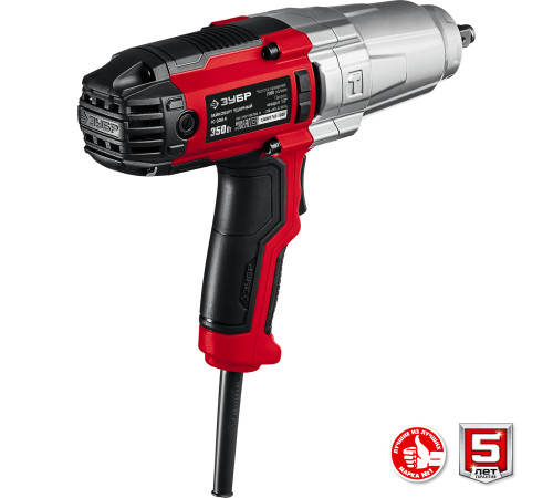 ЗУБР 300 Н·м, 350 Вт, кейс, ударный гайковерт (ГС-300 К) купить  в Сочи