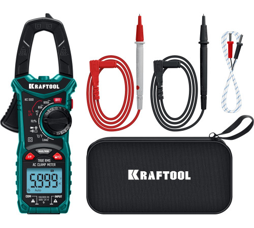 KRAFTOOL KC-300 Цифровые токовые клещи (59832) купить  в Сочи
