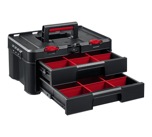 KETER STACKNROLL, 481 х 332 х 233 мм, (19″), пластиковый ящик с выдвижными полками (38407) купить в Сочи KETER STACKNROLL, 481 х 332 х 233 мм, (19″), пластиковый ящик с выдвижными полками (38407) купить в Сочи