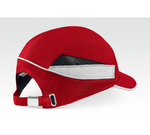 ЗУБР БИНОМ, красная, ударопрочный корпус, укороченный козырёк 55мм, размер от 54 до 59см, защитная каскетка, Профессионал (11096) купить  в Сочи