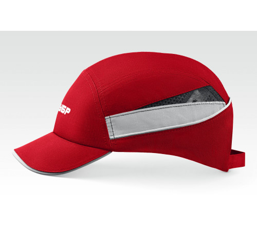 ЗУБР БИНОМ, красная, ударопрочный корпус, укороченный козырёк 55мм, размер от 54 до 59см, защитная каскетка, Профессионал (11096) купить  в Сочи