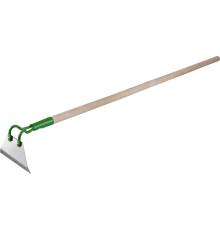 РОСТОК 90 х 50 х 1290 мм, трапециевидный профиль, нержавеющая сталь, деревянный черенок высш. сорт, мотыга (421575) РОСТОК 90 х 50 х 1290 мм, трапециевидный профиль, нержавеющая сталь, деревянный черенок высш. сорт, мотыга (421575)