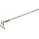 РОСТОК 90 х 50 х 1290 мм, трапециевидный профиль, нержавеющая сталь, деревянный черенок высш. сорт, мотыга (421575) купить  в Сочи