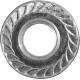 ЗУБР DIN 6923, кл. пр. 6, M10, цинк, 5 кг, гайка с фланцем (303630-10) купить в Сочи